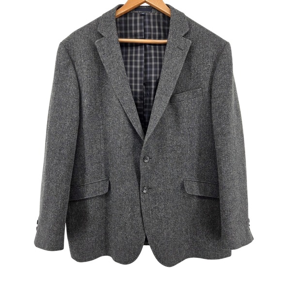 JOS A BANK Other - JOS A BANK 1905 Collection Mens 46R Gray Wool Blazer Sport Coat Tailored Fit